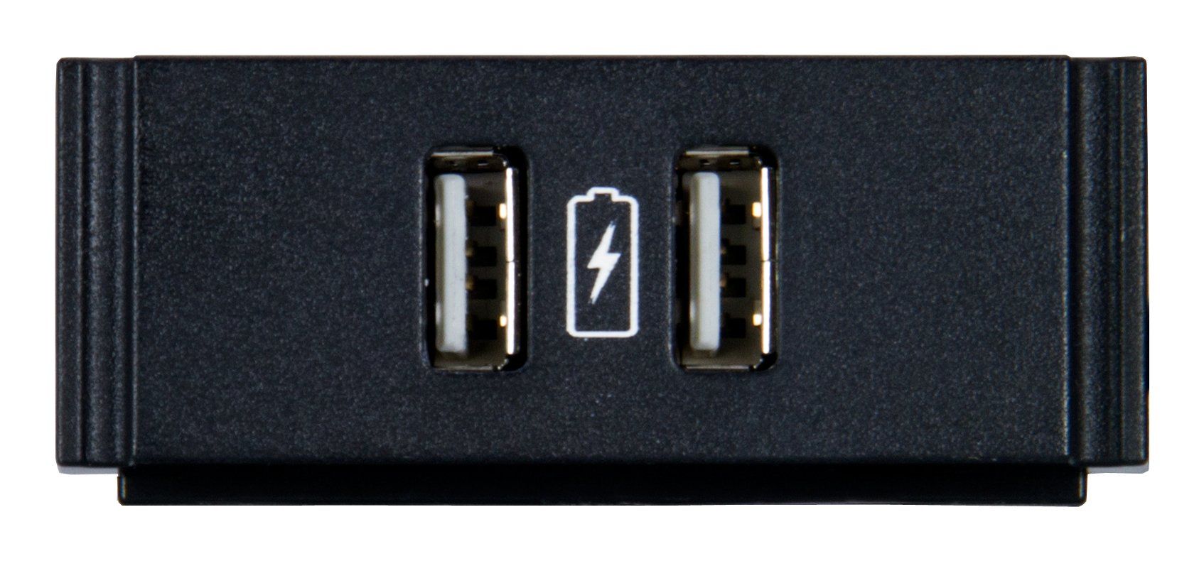 AMX HydraPort HPX-N102-USB-PC - outlet outlet box Black - Image 1