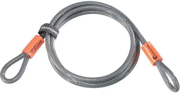 Kryptonite Kryptoflex Cable 10 mm x 220 cm - Grey Orange