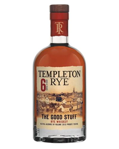 Templeton 6 Year Old Rye Straight Rye Whiskey