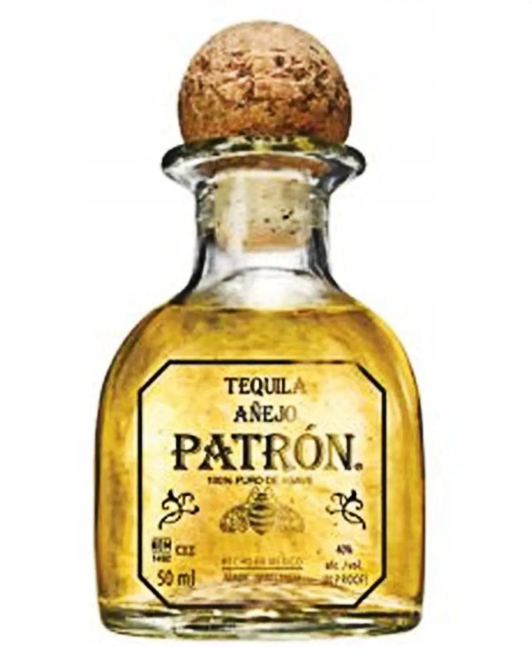 Patron Anejo Tequila Miniature - Image 1
