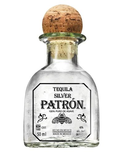 Patron Silver Tequila Miniature