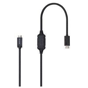 Belkin F2CD001B06-E video cable adapter 1.8 m DisplayPort HDMI Black - Image 1
