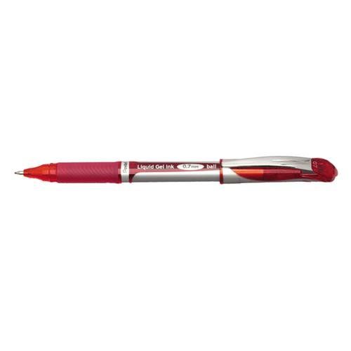 Pentel EnerGel Xm Capped gel pen Red Fine 12 pc(s) - Image 1