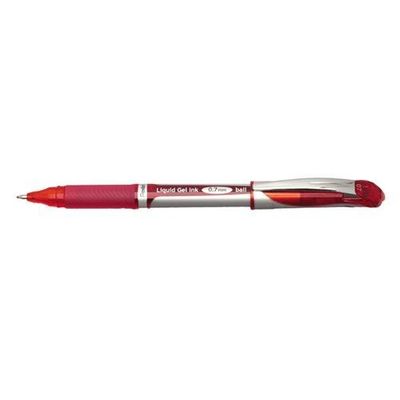 Pentel EnerGel Xm Capped gel pen Red Fine 12 pc(s)