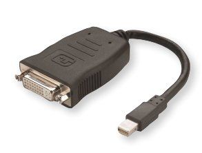 AMD 199-999365 video cable adapter Mini DisplayPort DVI Black - Image 1