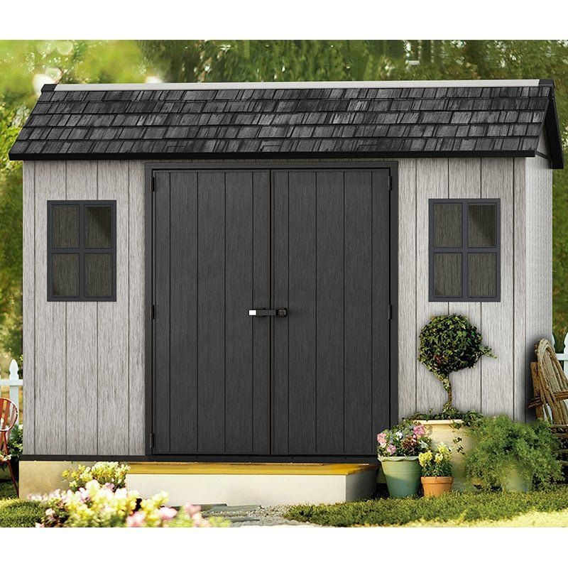 11' x 7' Keter Oakland Plastic Garden Shed (3.5 x 2.29m) - Image 1