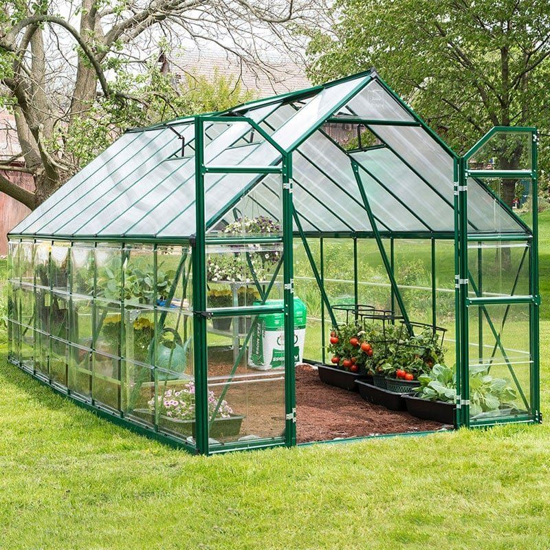 8' x 16' Palram Canopia Balance Green Greenhouse (4.87m x 2.44m) - Image 1