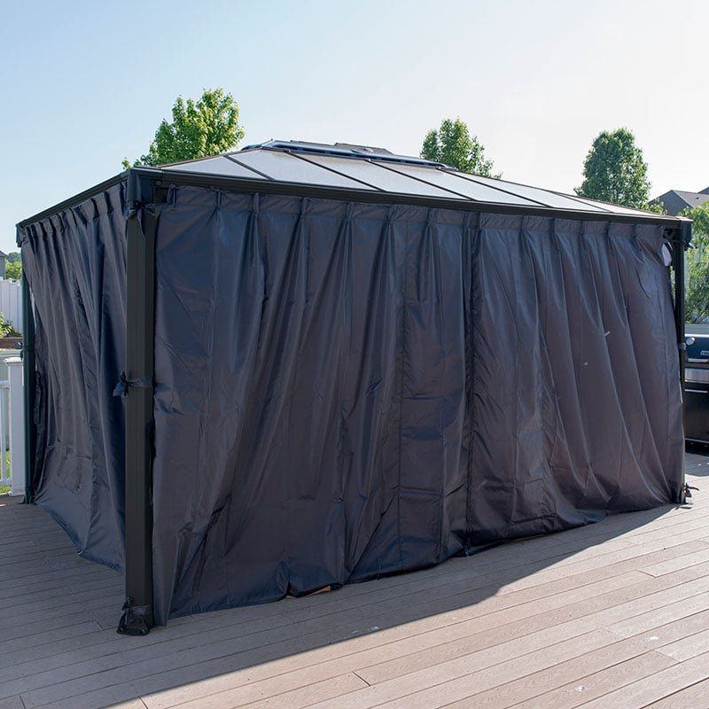 Palram Canopia Martinique 4300 Gazebo Curtains - Image 1
