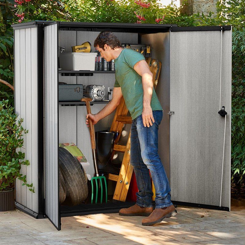 5'7 Tall Keter Hi-Store Plus (1.4m x 0.74m) - Image 1