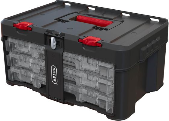 Keter 253380 Stack N Roll 3-Set Organiser - Thumbnail 2