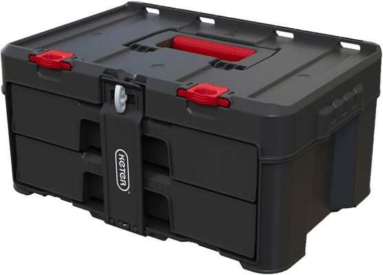 Keter 253384 Stack N Roll 2-Drawer Unit - Thumbnail 2
