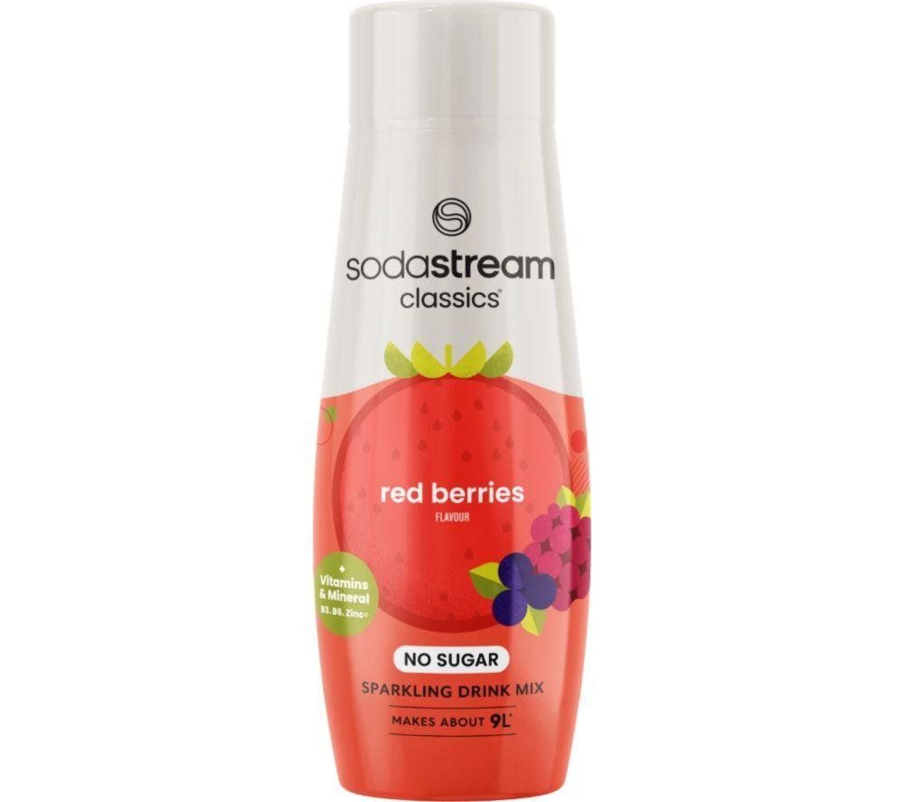 SODASTREAM Classics Red Berries Syrup, Yellow,White - Image 1