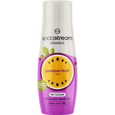 SODASTREAM Classics Passionfruit Syrup, Purple,White - Thumbnail 2