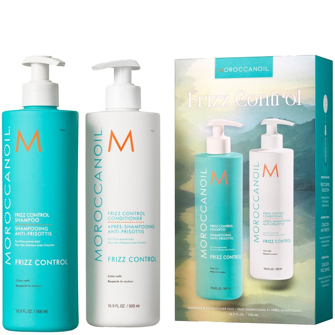 Moroccanoil Frizz Control Shampoo and Conditioner 500ml Duo (Worth £86) - Image 1