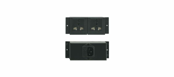 Kramer Electronics TS-2U electrical power plug Black