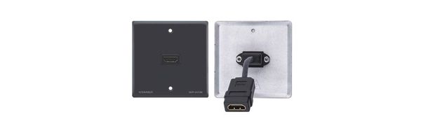 Kramer Electronics WP-H1M(WP-HDMI1M)/EU/GB(G) socket-outlet HDMI White