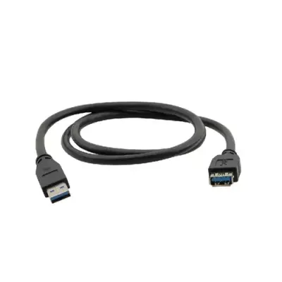 Kramer Electronics USB-A (M) to USB-A (F) 3.0, 3m USB cable USB 3.2 Gen 1 (3.1 Gen 1) USB A Black - Thumbnail 2