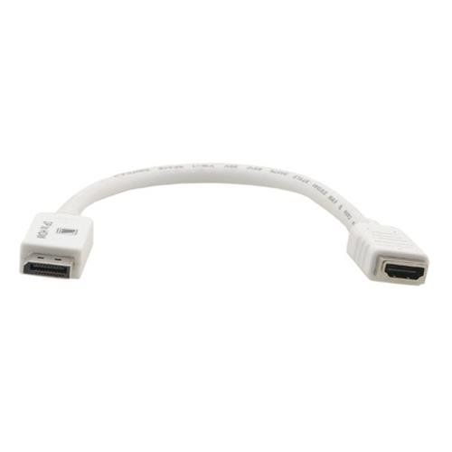 Kramer Electronics DP - HDMI 0.3m DisplayPort White - Image 1