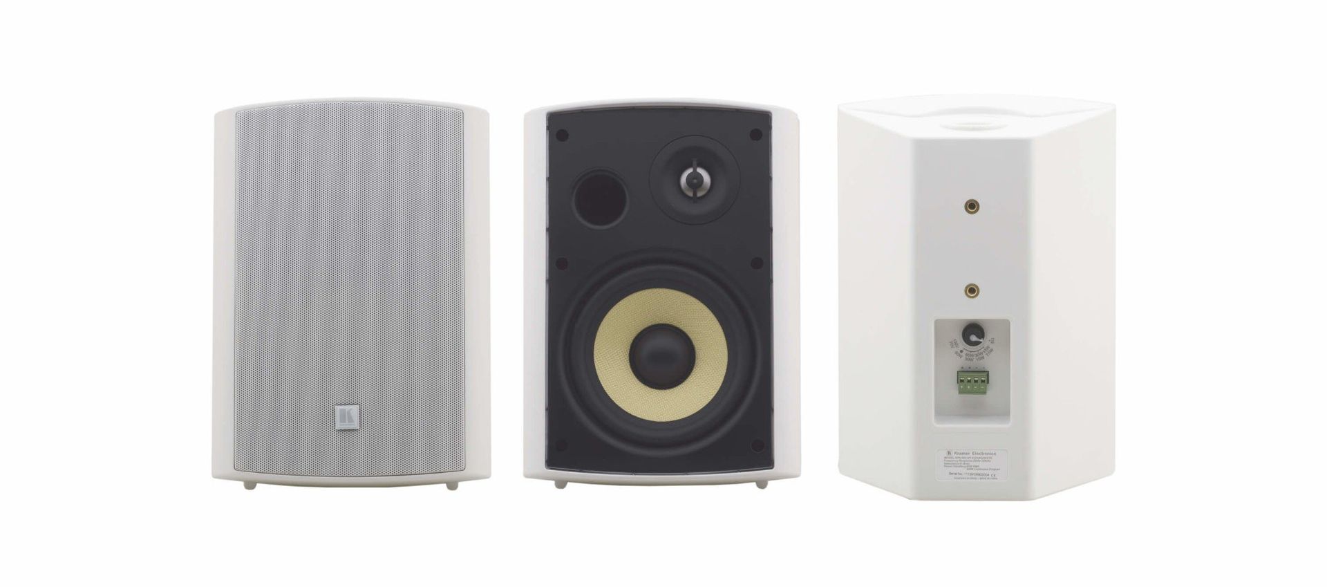 Kramer Electronics Yarden 6-O speaker set 80 W Universal White 2-way - Image 1