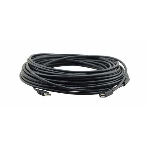 Kramer Electronics CA-UAM/UAF-25 USB cable USB 2.0 7.6 m USB A Black - Image 1