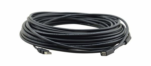 Kramer Electronics CA-UAM/UAF-65 USB cable USB 2.0 19.5 m USB A Black