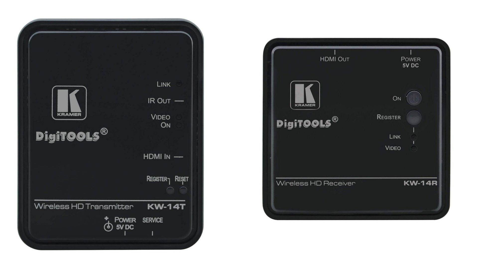 Kramer Electronics KW-14 AV extender AV transmitter & receiver Black - Image 1