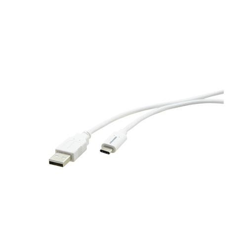 Kramer Electronics C-USB/CA-6 USB cable USB 2.0 1.8 m USB C USB A White - Image 1