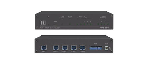 4K 60Hz 1: 4 HDBaseT DistI Amplifier