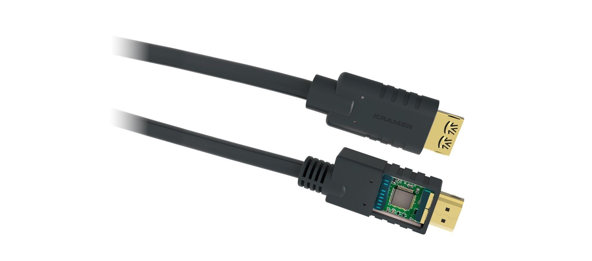 Kramer Electronics CA-HM HDMI cable 10.7 m HDMI Type A (Standard) Black - Image 1