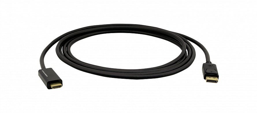 Kramer Electronics C-DPM/HM/UHD-6 1.8 m DisplayPort HDMI Black - Image 1
