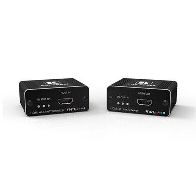 Kramer Electronics PT-871/2XR-KIT AV transmitter & receiver Black