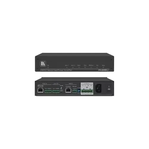 Kramer Electronics PA-240Net 2.0 channels Performance/stage Black - Image 1
