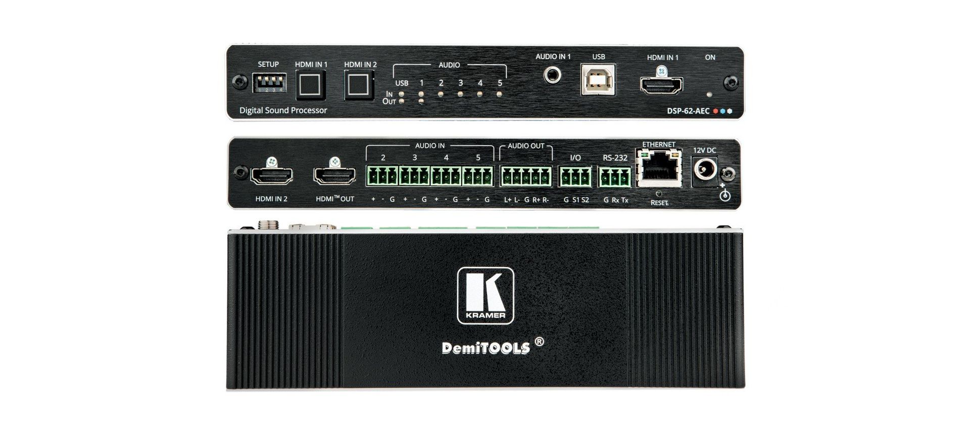 Kramer Electronics DSP-62-AEC AV matrix switcher - Image 1
