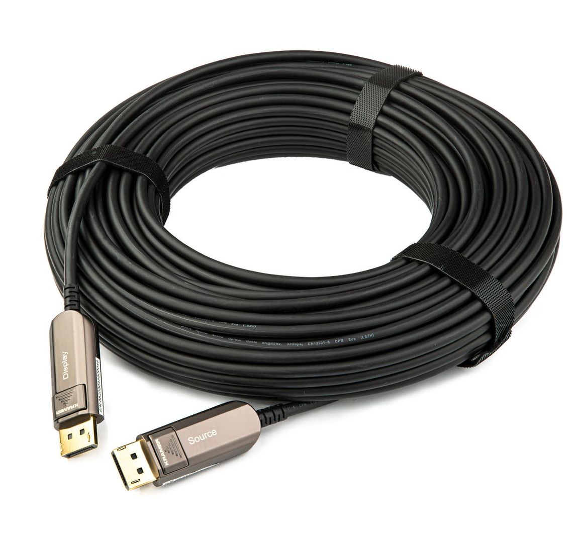 Kramer Electronics CLS-AOCDP/UF 20 m DisplayPort Black - Image 1