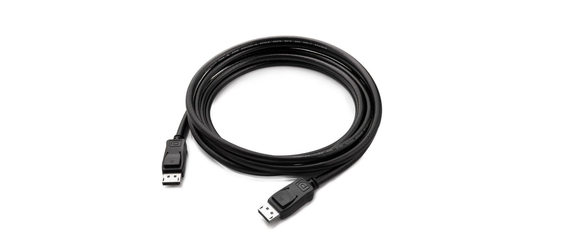 Kramer Electronics C-DPU-6 1.8 m DisplayPort Black - Image 1