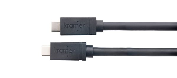 Kramer Electronics CA–U32/FF–15 USB cable USB 3.2 Gen 2 (3.1 Gen 2) 4.6 m USB B USB C Black