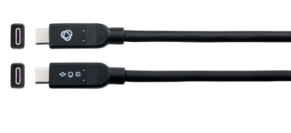 Kramer Electronics C-U32/MFF-15 USB cable USB 3.2 Gen 2 (3.1 Gen 2) 4.6 m USB C Black