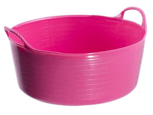 Gorilla Tub® Small Shallow 15L | Colour: Pink