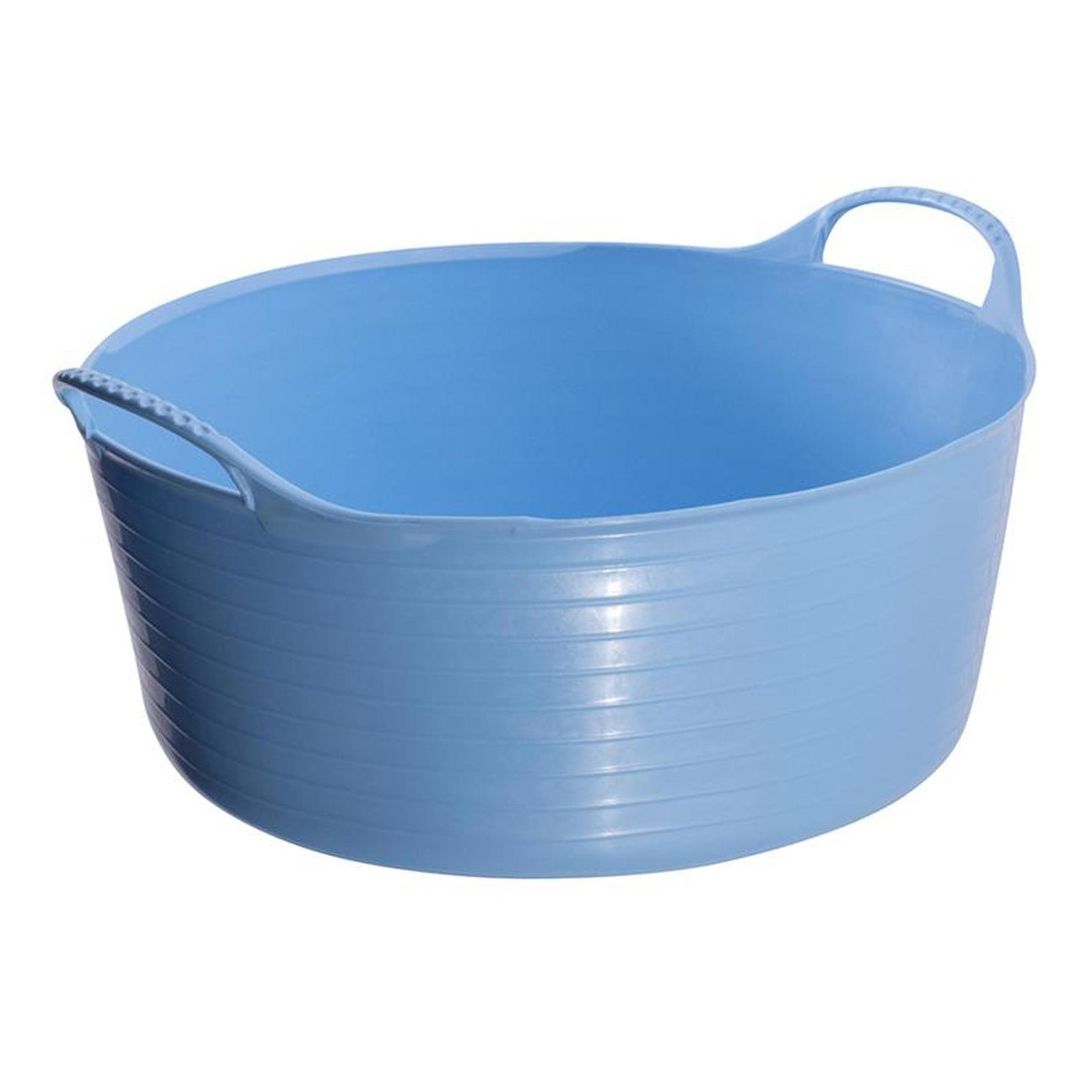 Gorilla Tub® Small Shallow 15L | Colour: Sky Blue - Image 1