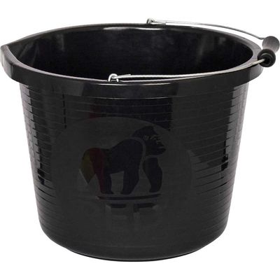 Red Gorilla Premium Bucket 14l Black