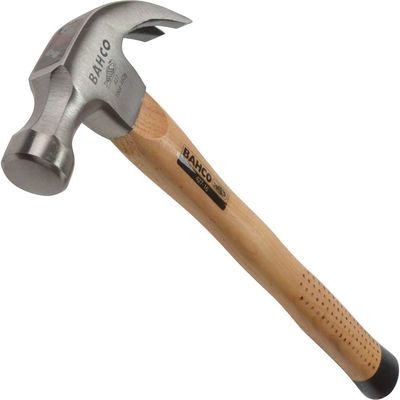 Bahco 427-16 Claw Hammer Hickory Shaft 450G (16Oz)