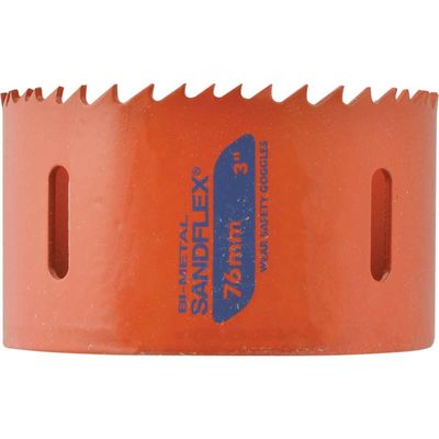Bahco 3830-76-VIP 3830-76-Vip Bi-Metal Variable Pitch Holesaw 76Mm
