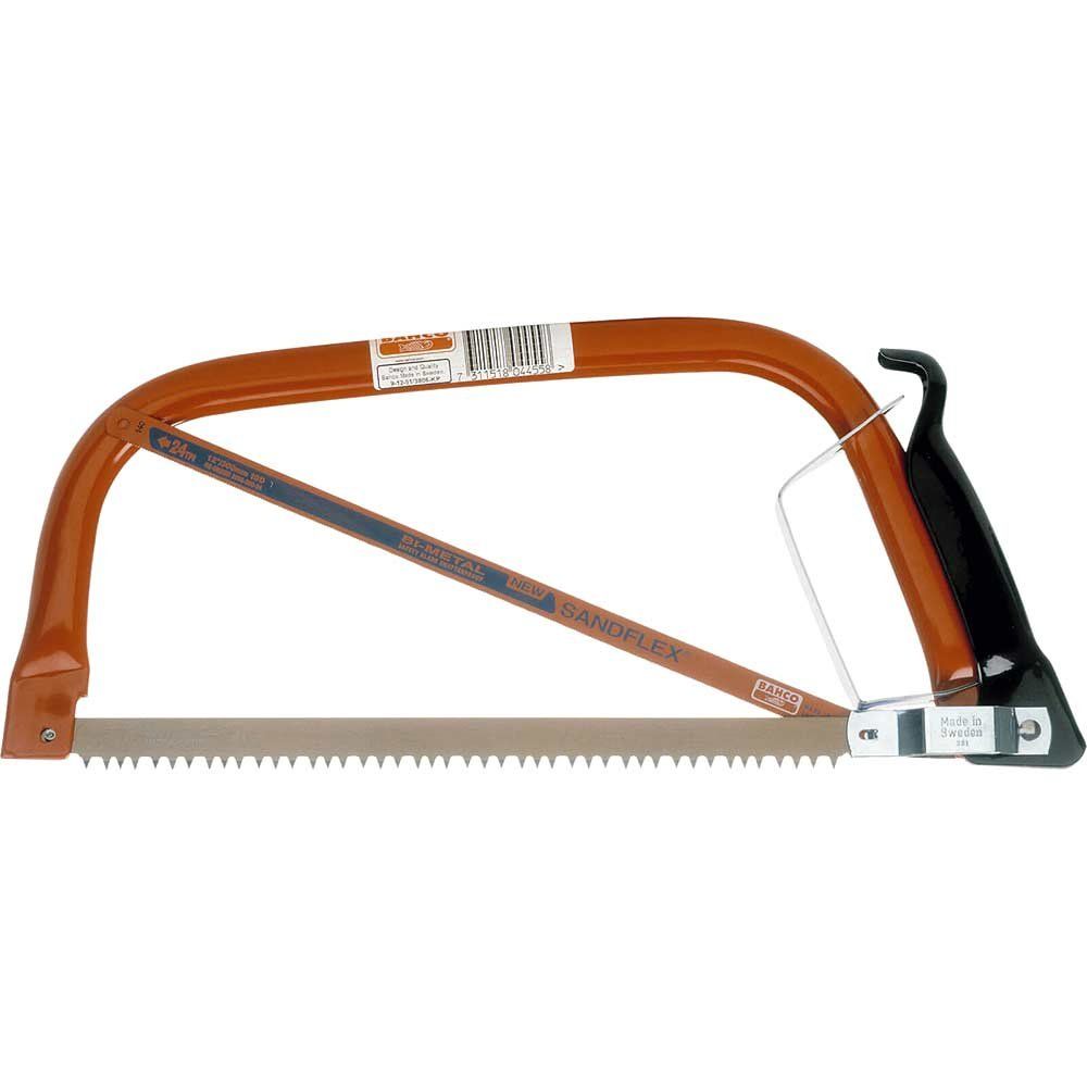 Bahco 9-12-51/3806-KP 9-12-51/3806-Kp Bowsaw & Extra Hacksaw Blade 300Mm (12In) - Image 1