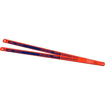 Bahco 3906-300-24-2P 3906 Sandflex® Hacksaw Blades 300Mm (12In) X 24 Tpi (Pack 2)