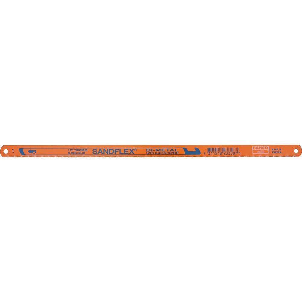 Bahco 3906-300-32-10P 3906 Sandflex® Hacksaw Blades 300Mm (12In) X 32 Tpi (Pack 10) - Image 1