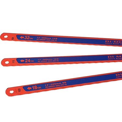 Bahco 3906-300-3P 3906 Sandflex Hacksaw Blades 300Mm (12In) (8 24 & 32 Tpi) (Pack 3)