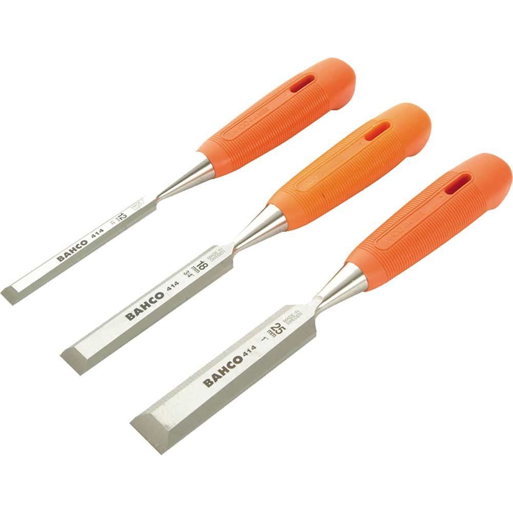 Bahco 414-S3-EUR 414 Bevel Edge Chisel Set 3 Piece - Image 1