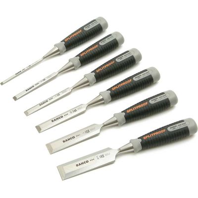 Bahco 434-S6-EUR 434 Bevel Edge Chisel Set 6 Piece