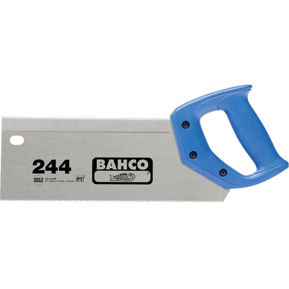 Bahco 244 Fine Cut Hand Tenon Saw 12" / 300mm 13tpi - Image 1