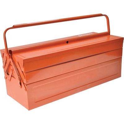 Bahco 3149-OR Metal Cantilever Tool Box 22In
